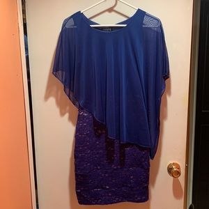 Enfocus studio blue dress, size 4